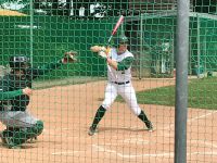 Jan Müller am Schlag zum Homerun